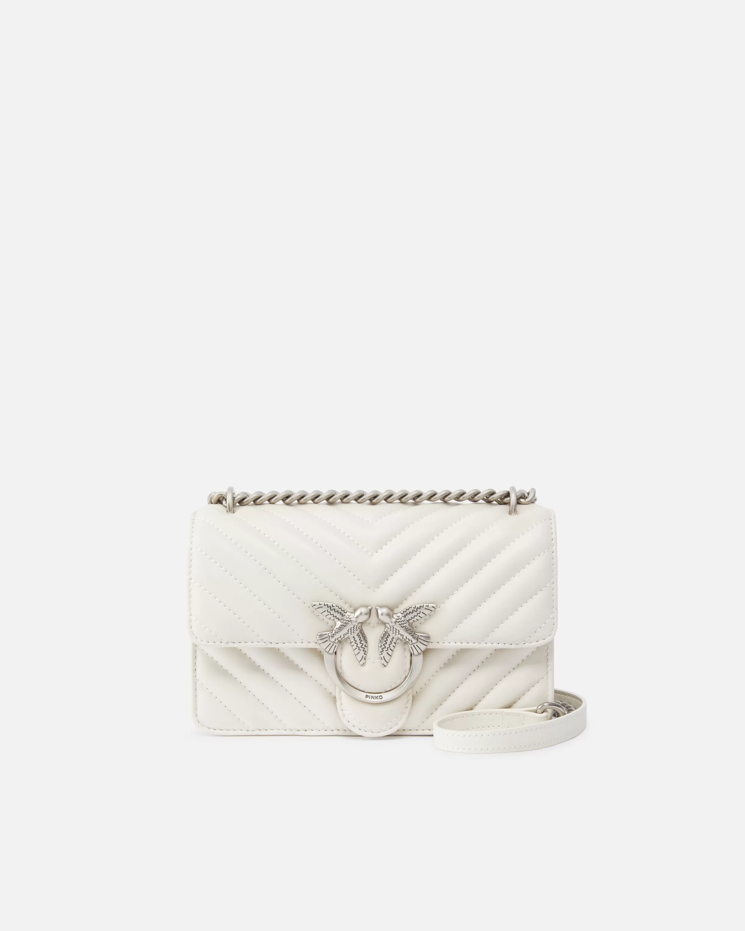 PINKO Mini Love Bag One Chevron