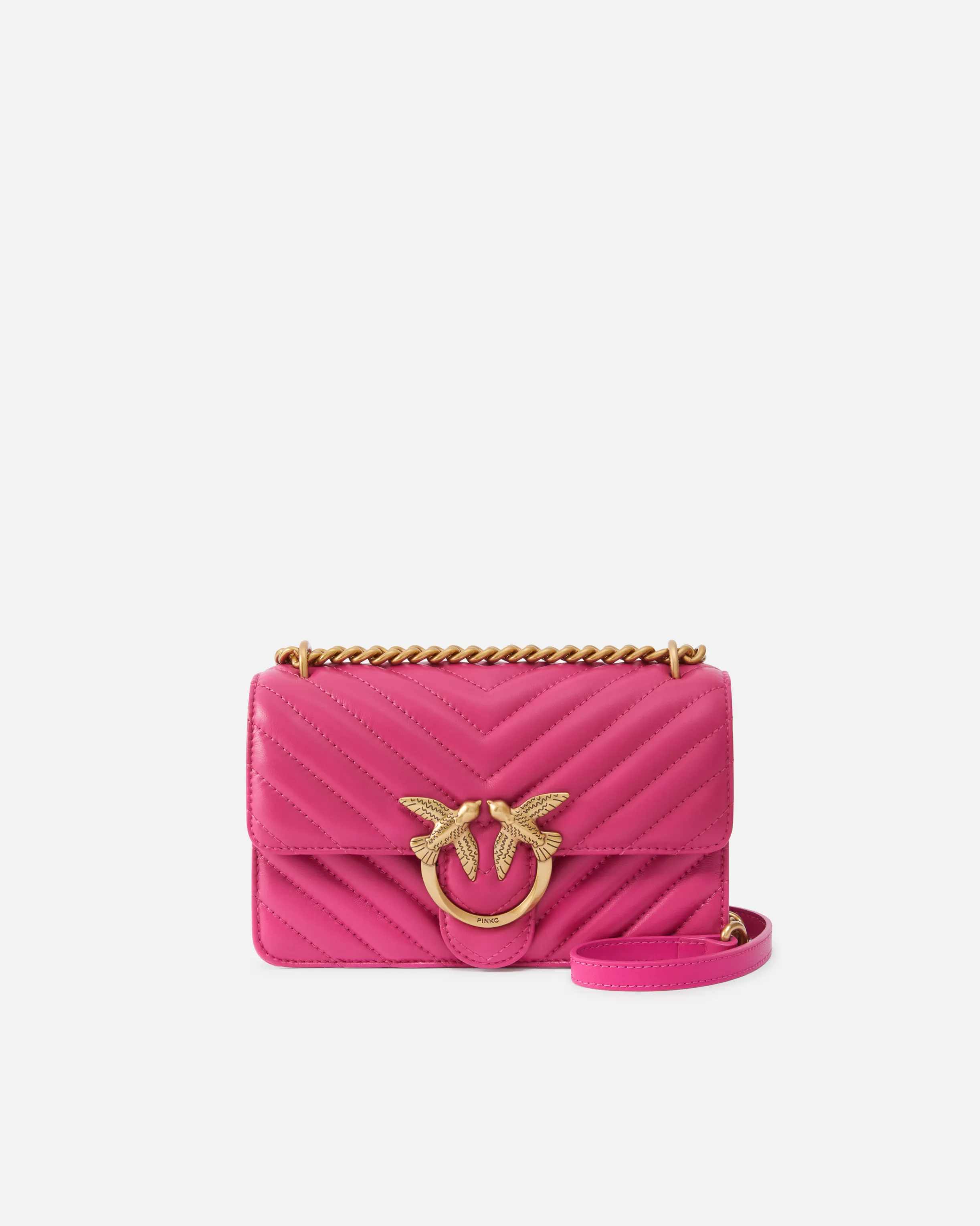 PINKO Mini Love Bag One Chevron