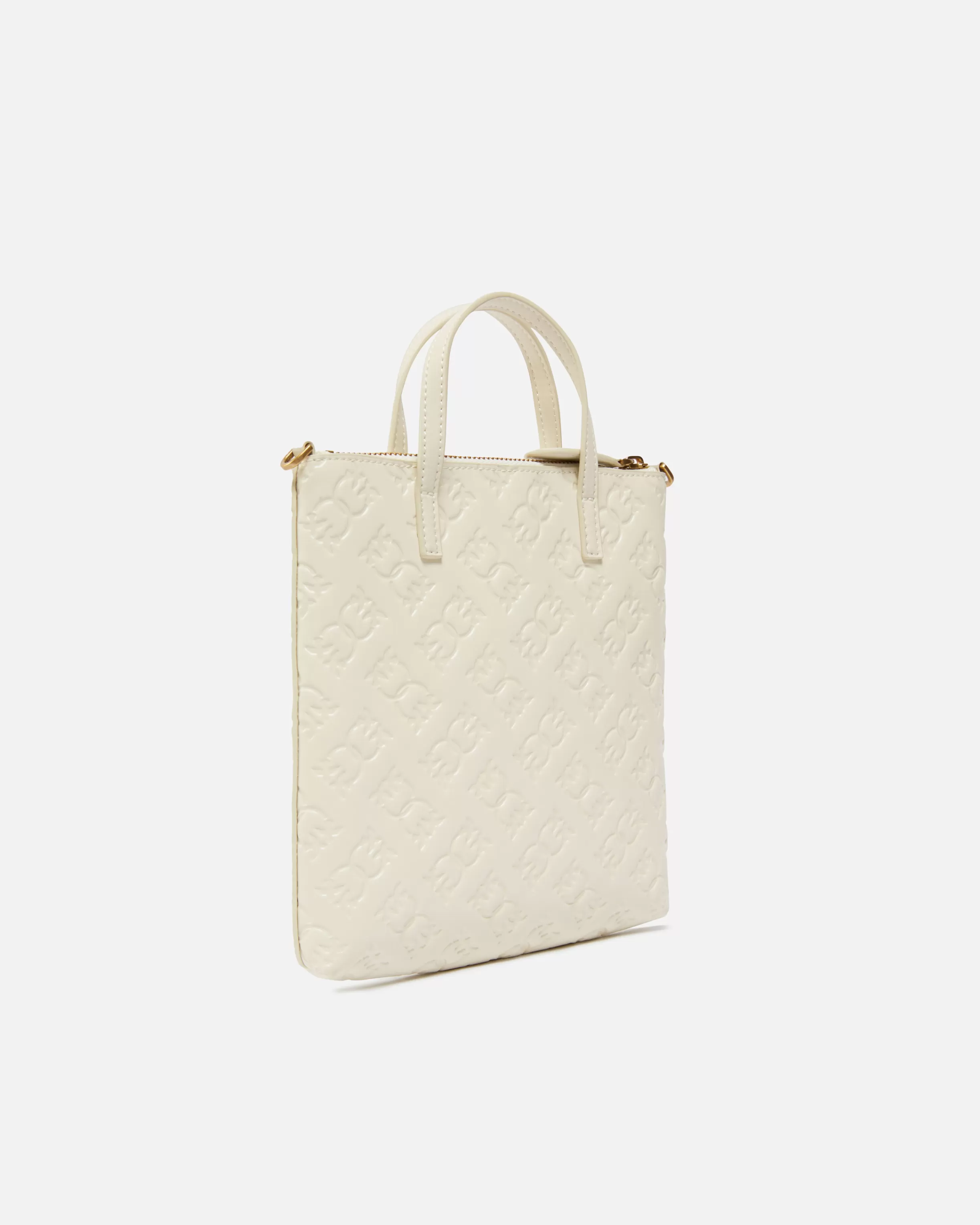 PINKO Mini shopper bag with Monogram logo