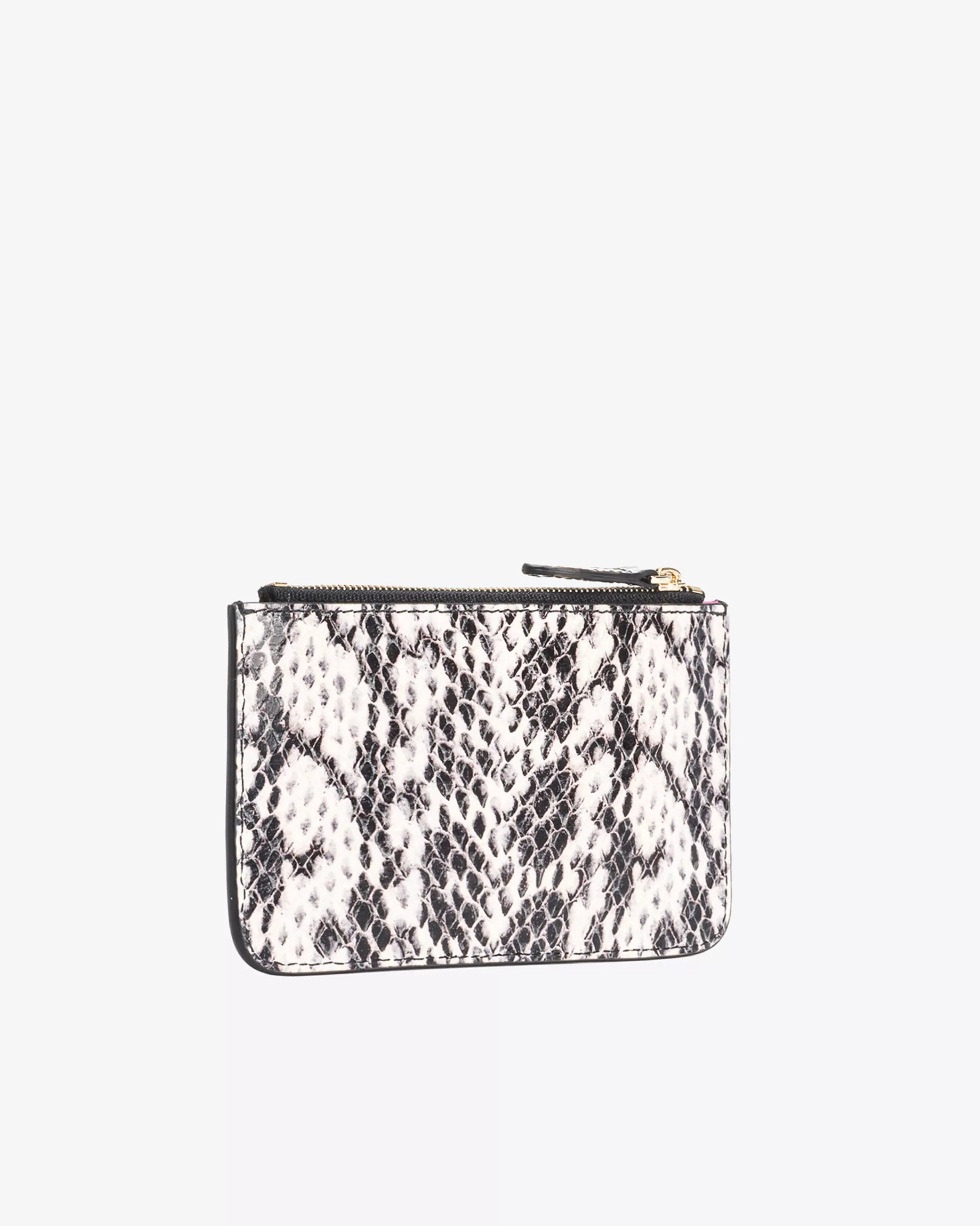 PINKO Galleria flat pouch in reptile skin