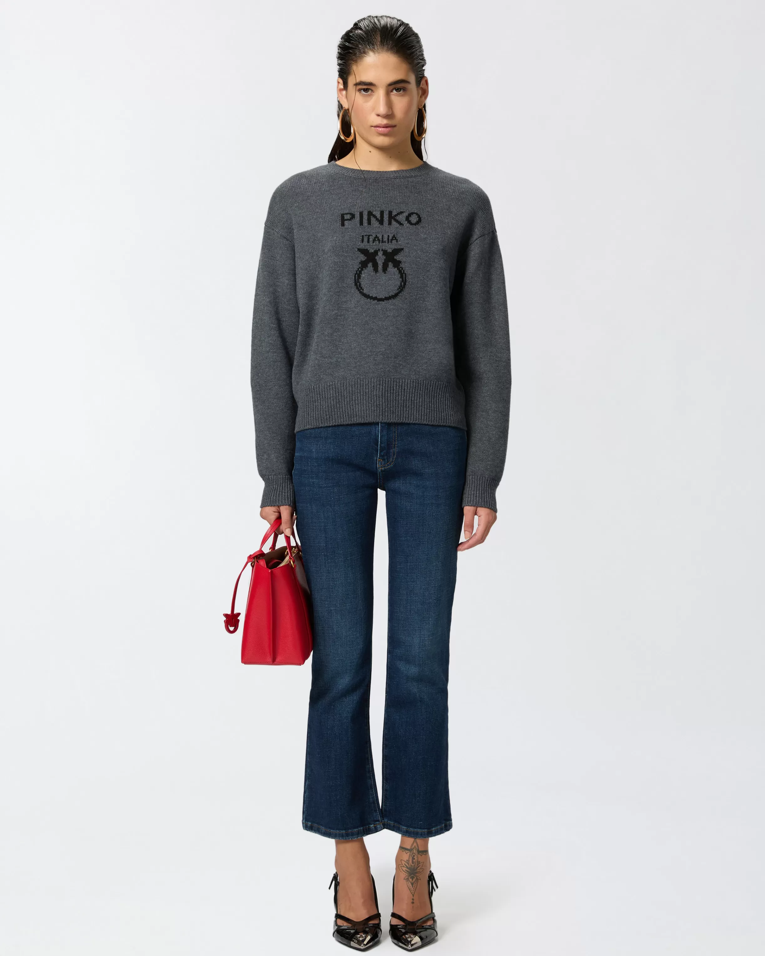 PINKO Love Birds pullover