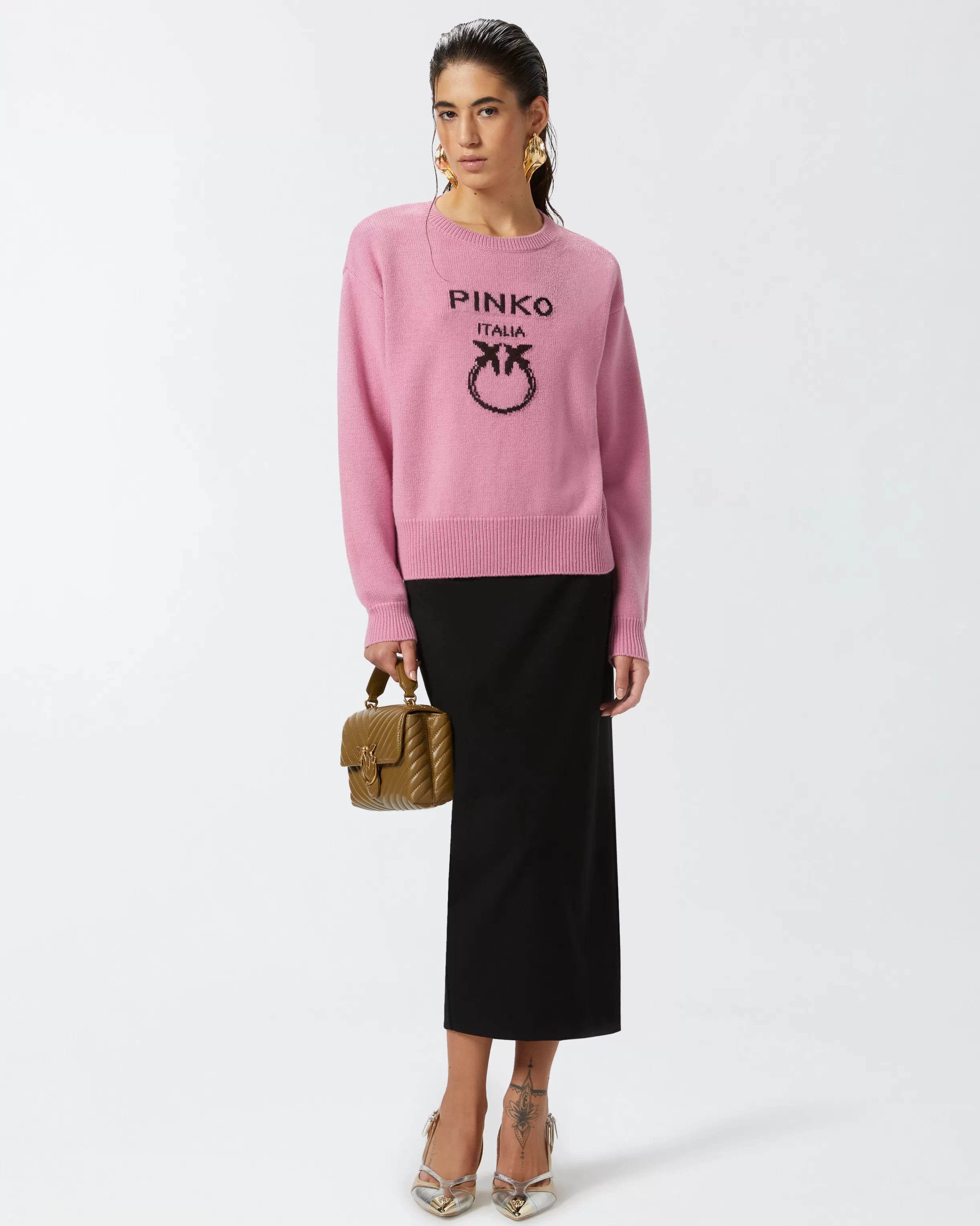 PINKO Love Birds pullover