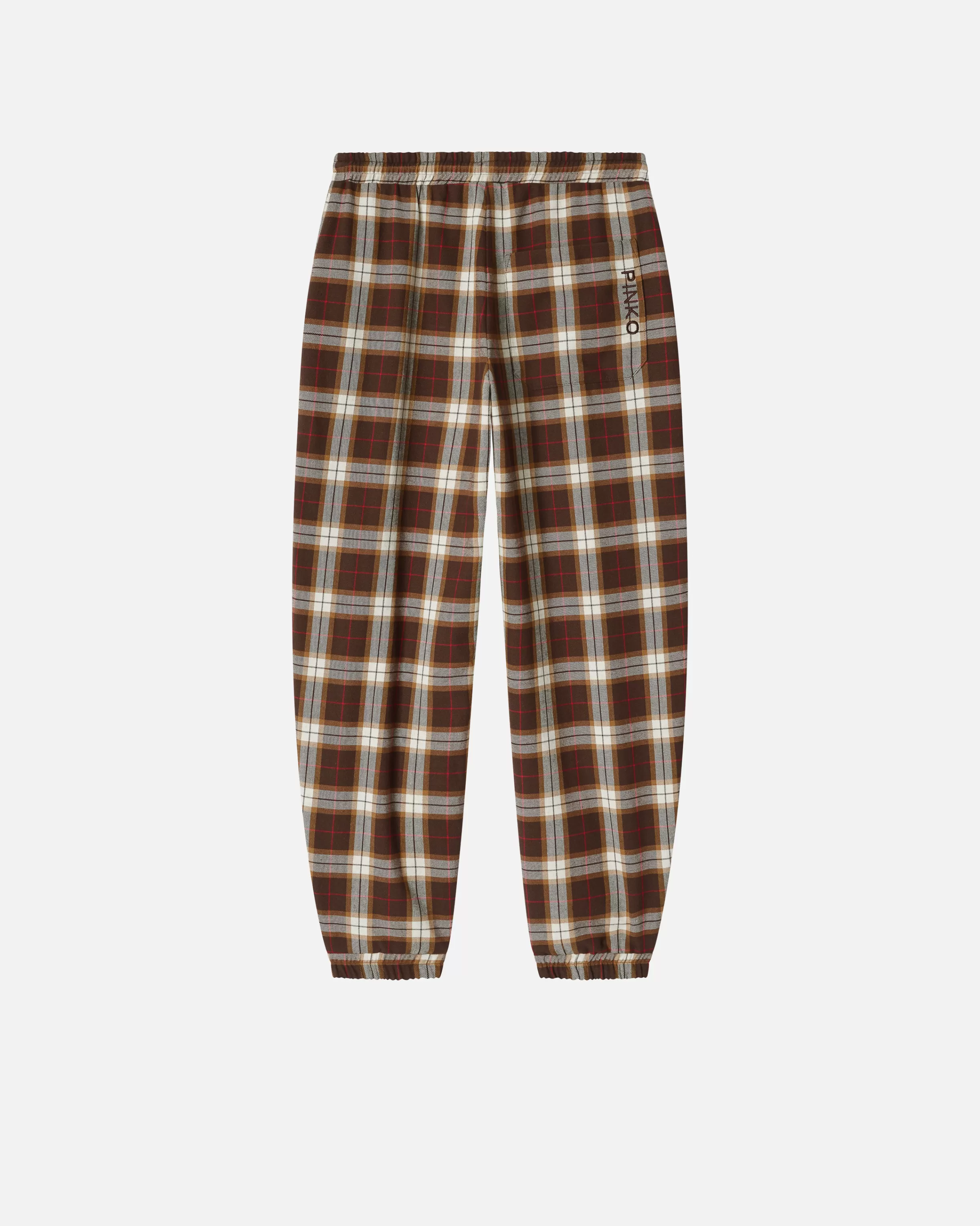 plaid_balloon_trousers_5.webp PINKO Plaid balloon trousers