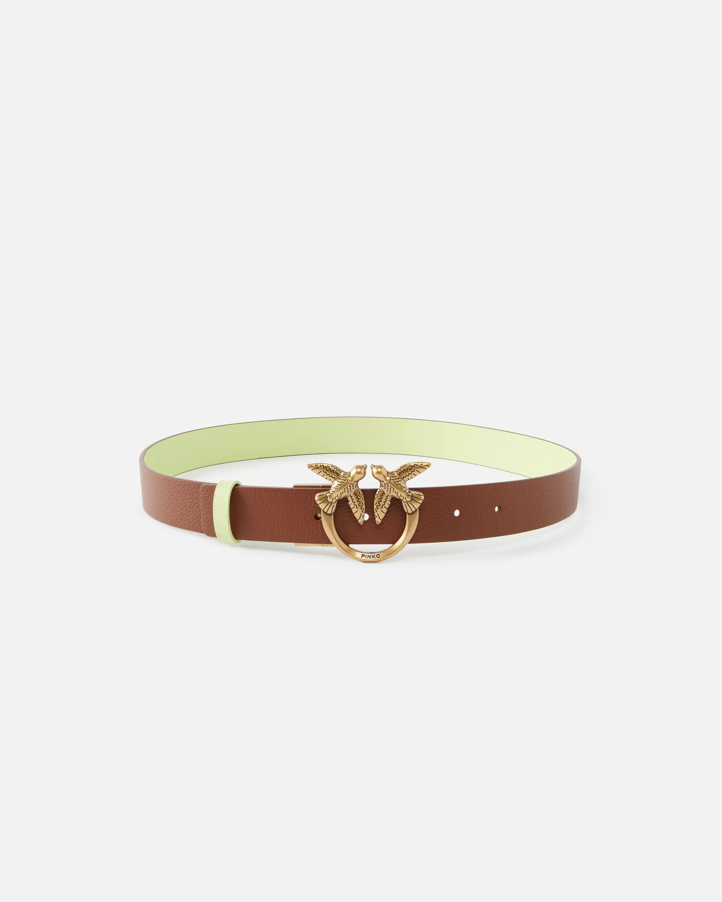 PINKO Reversible Love Birds belt 3cm