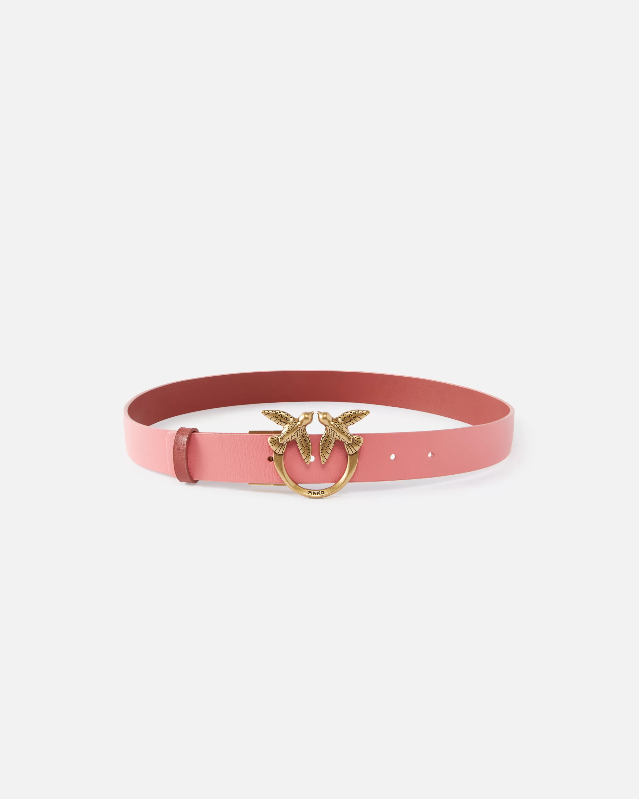 PINKO Reversible Love Birds belt 3cm