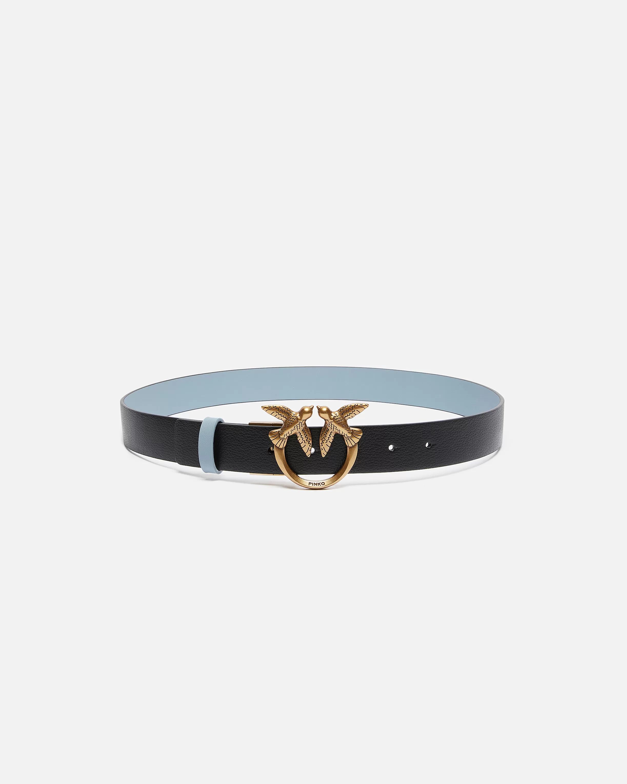 PINKO Reversible Love Birds belt 3cm