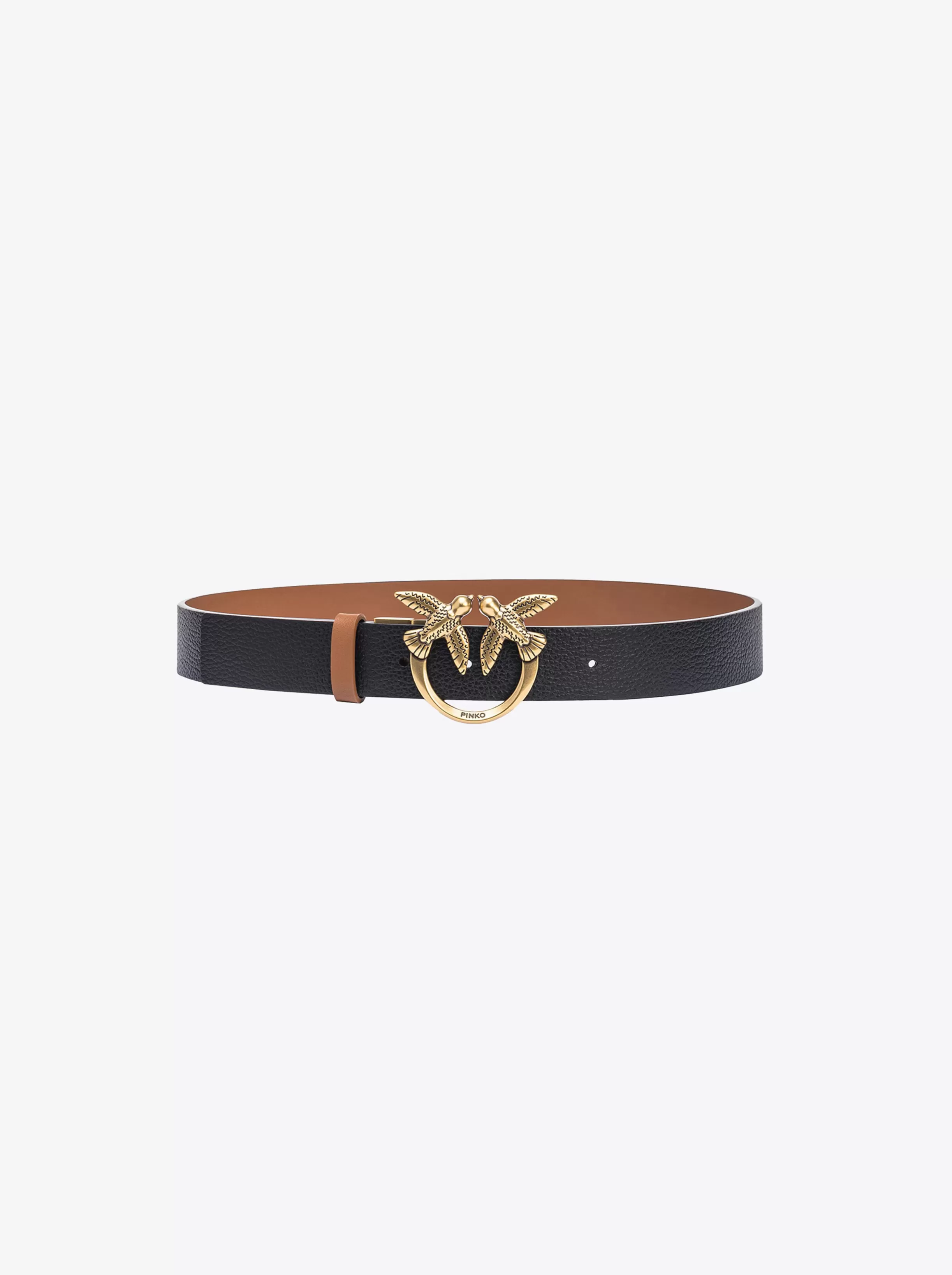 PINKO Reversible Love Birds belt 3cm