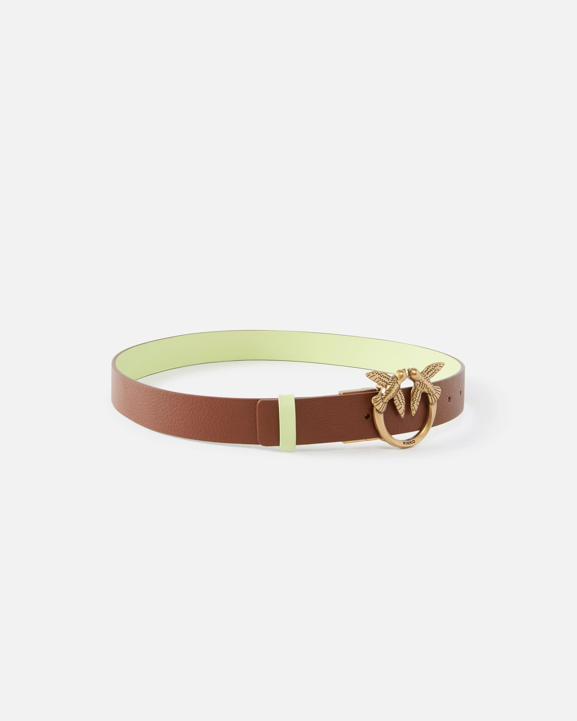 PINKO Reversible Love Birds belt 3cm