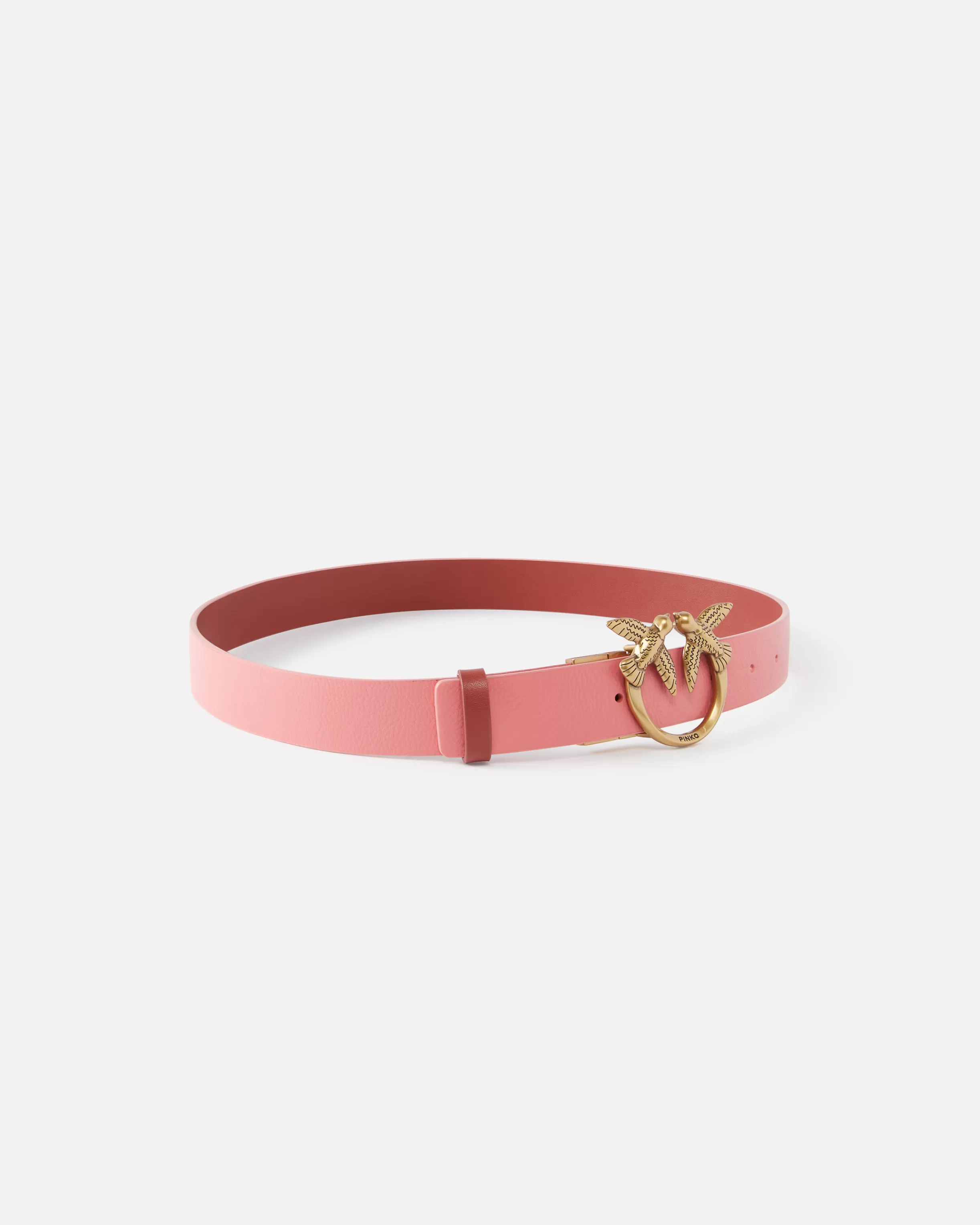 PINKO Reversible Love Birds belt 3cm