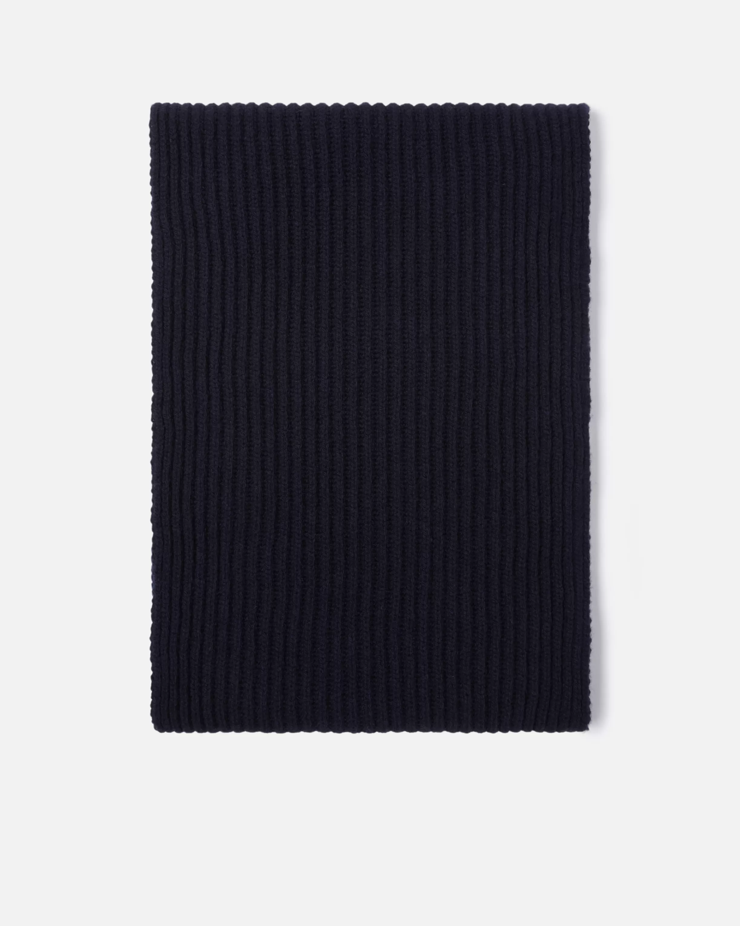 PINKO Ribbed wool and cashmere scarf