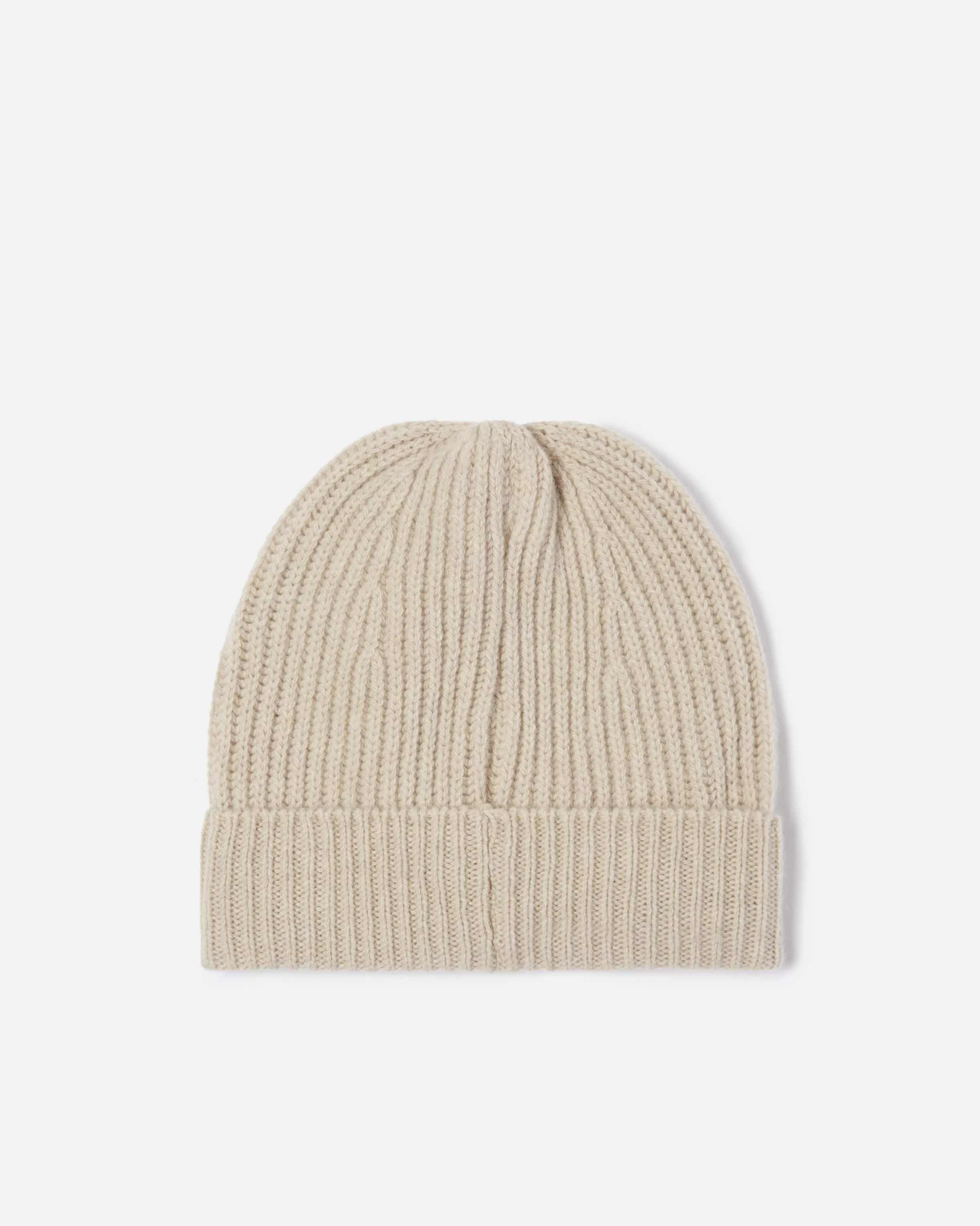 PINKO Ribbed wool hat with logo