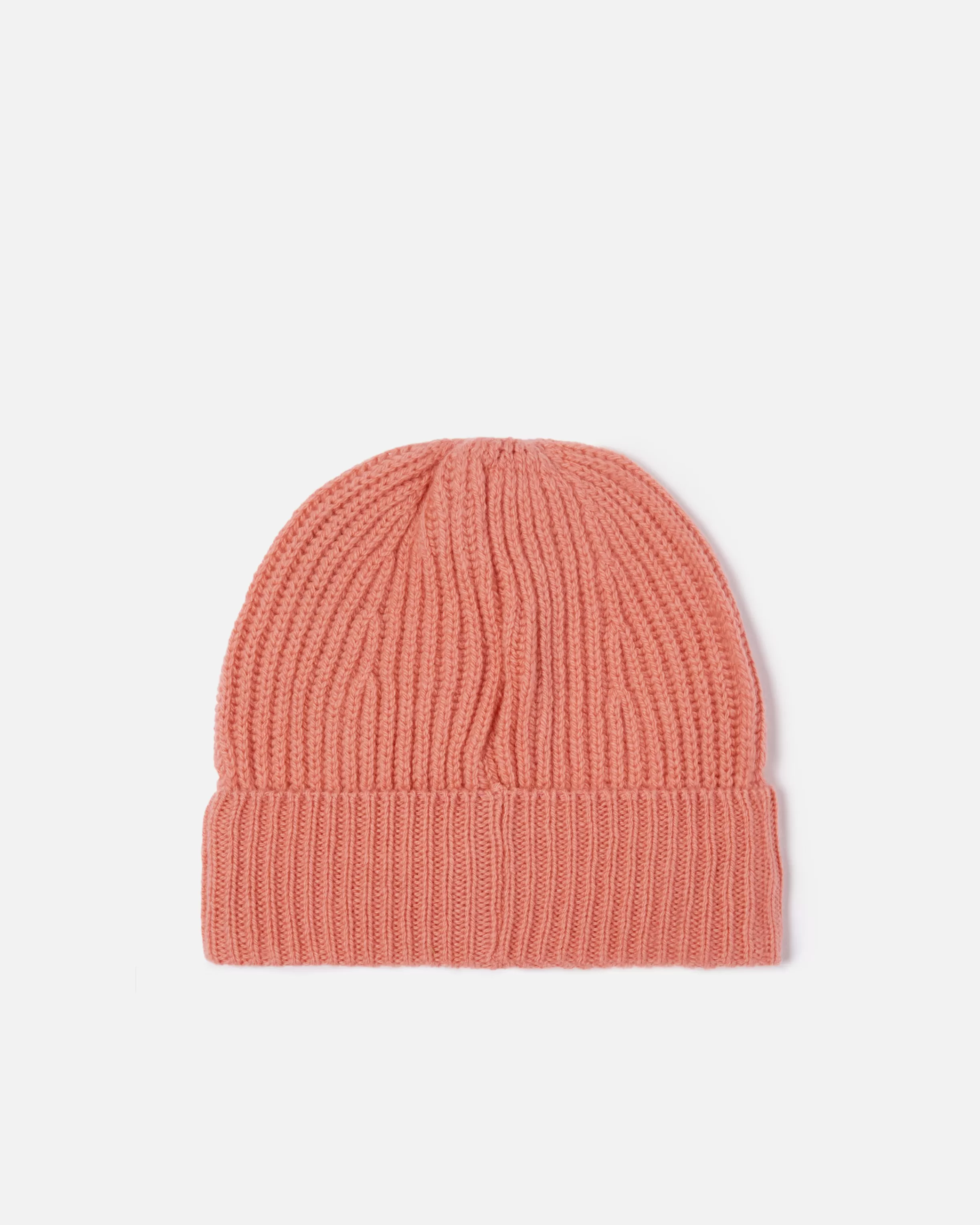 PINKO Ribbed wool hat with logo