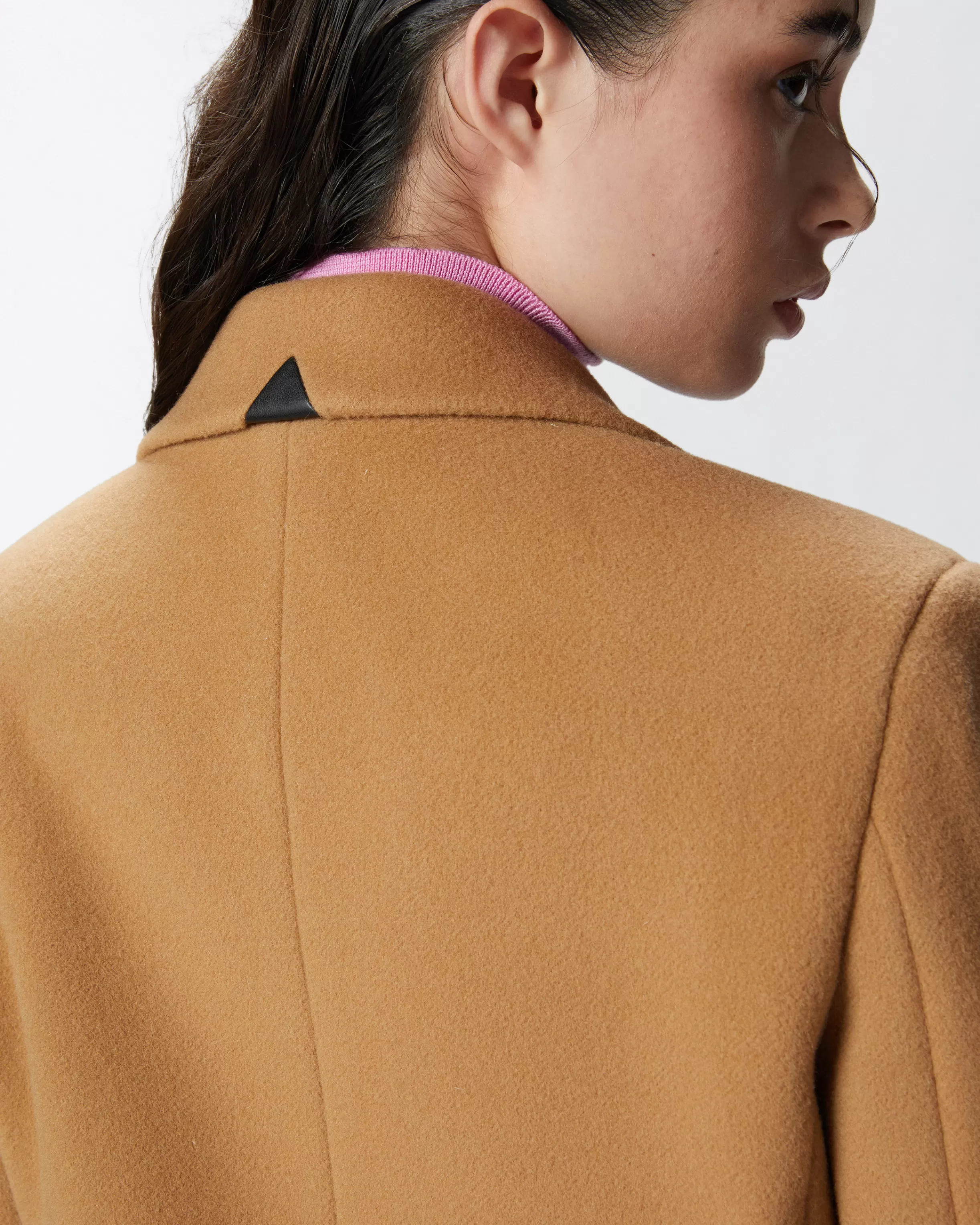 singlebreasted_woolblend_cloth_coat_3-1.webp PINKO Single-breasted wool-blend cloth coat