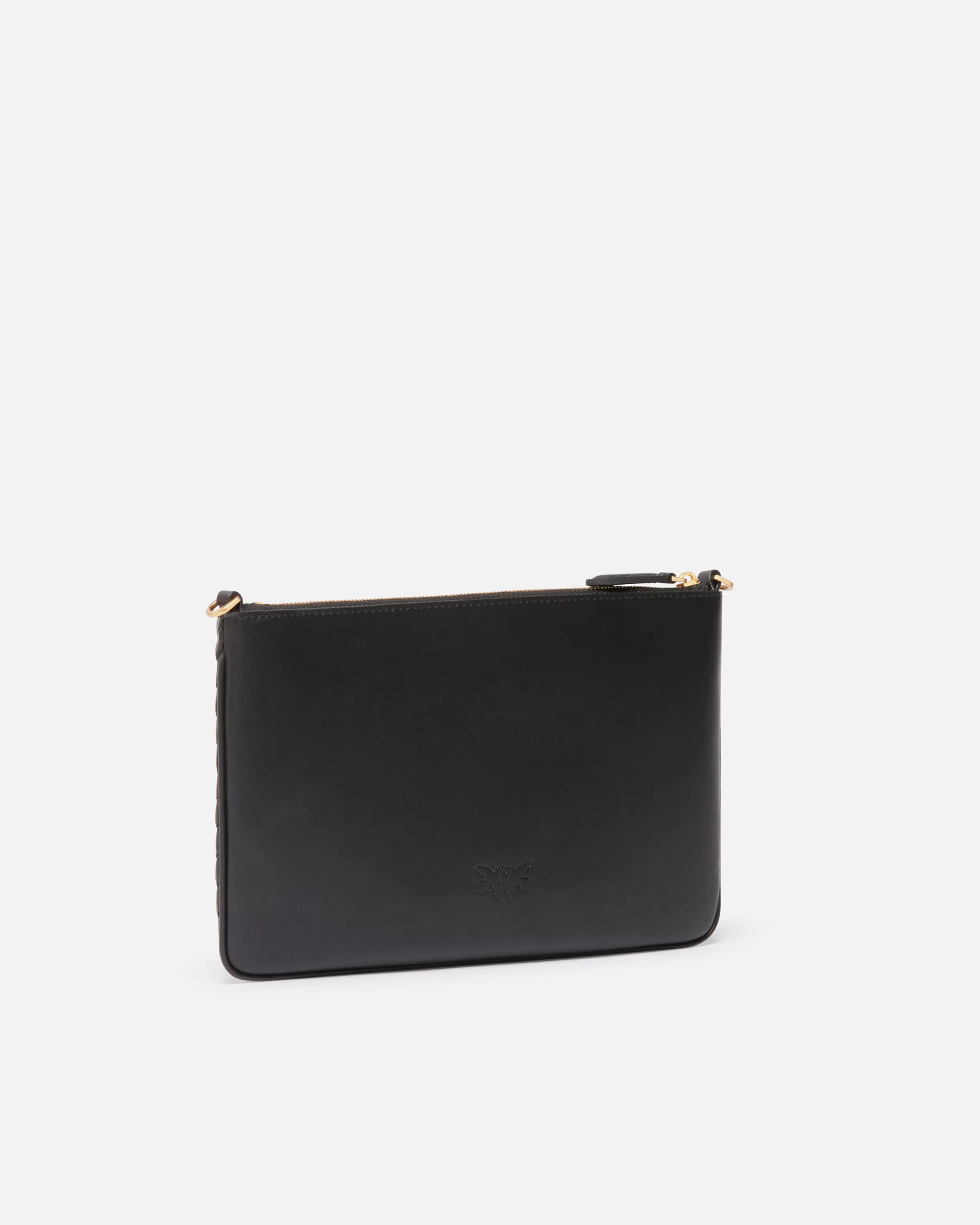 PINKO Small quilted nappa leather envelope bag