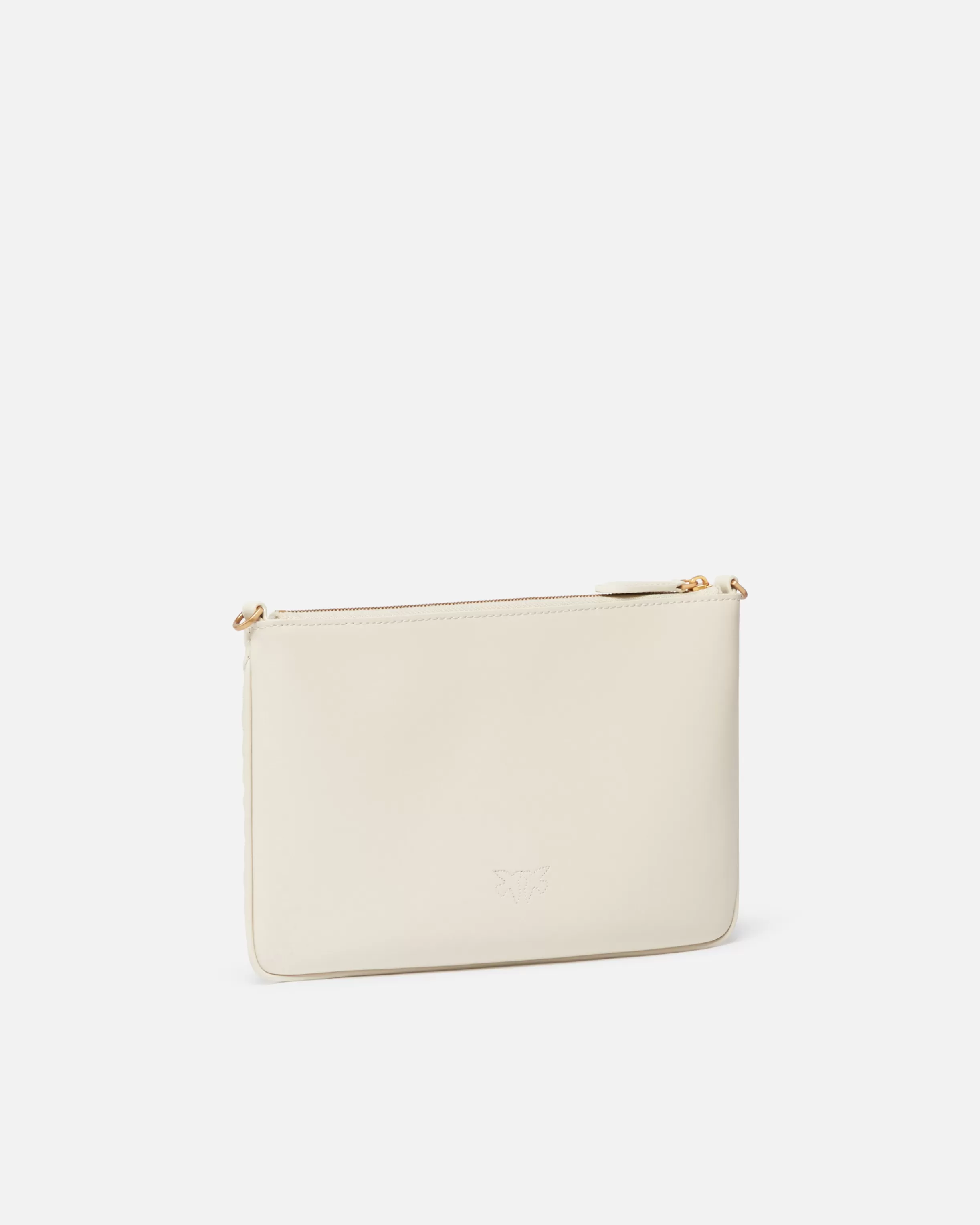 PINKO Small quilted nappa leather envelope bag