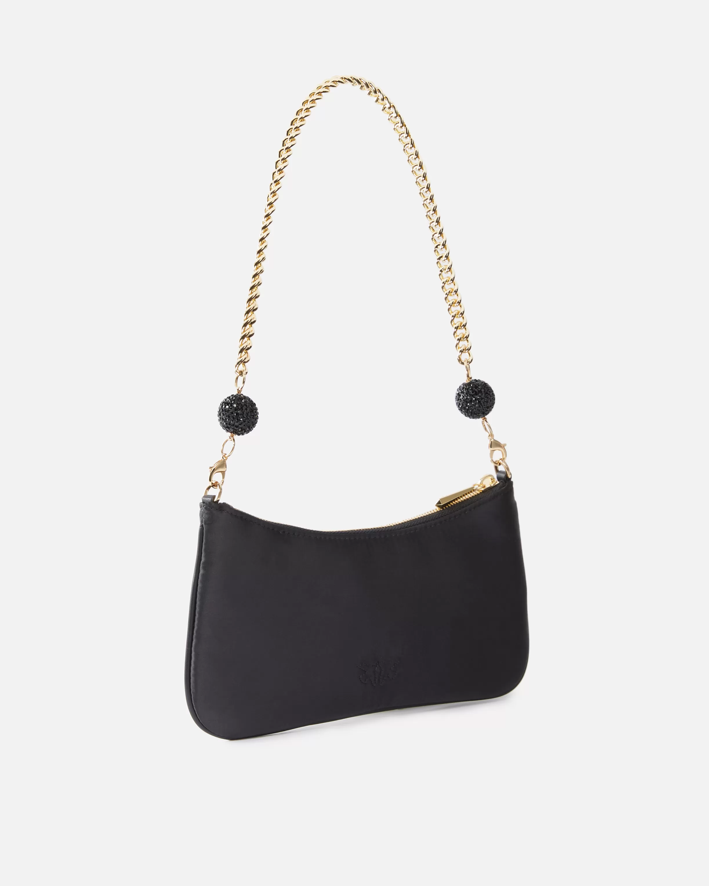 PINKO Small satin shoulder bag