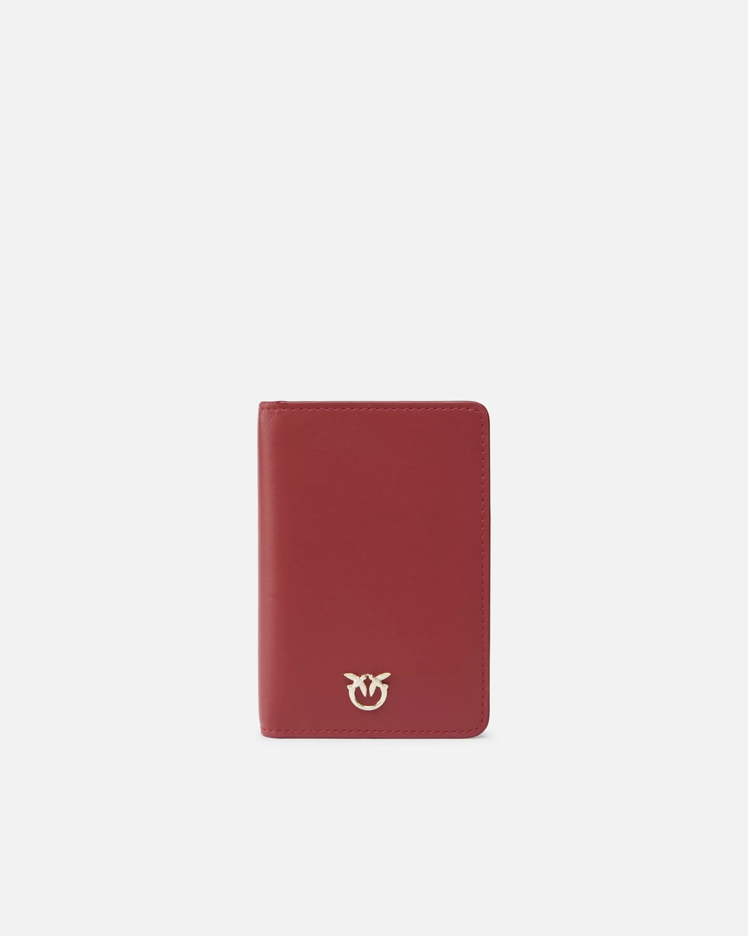 PINKO Smooth leather passport holder Galleria.