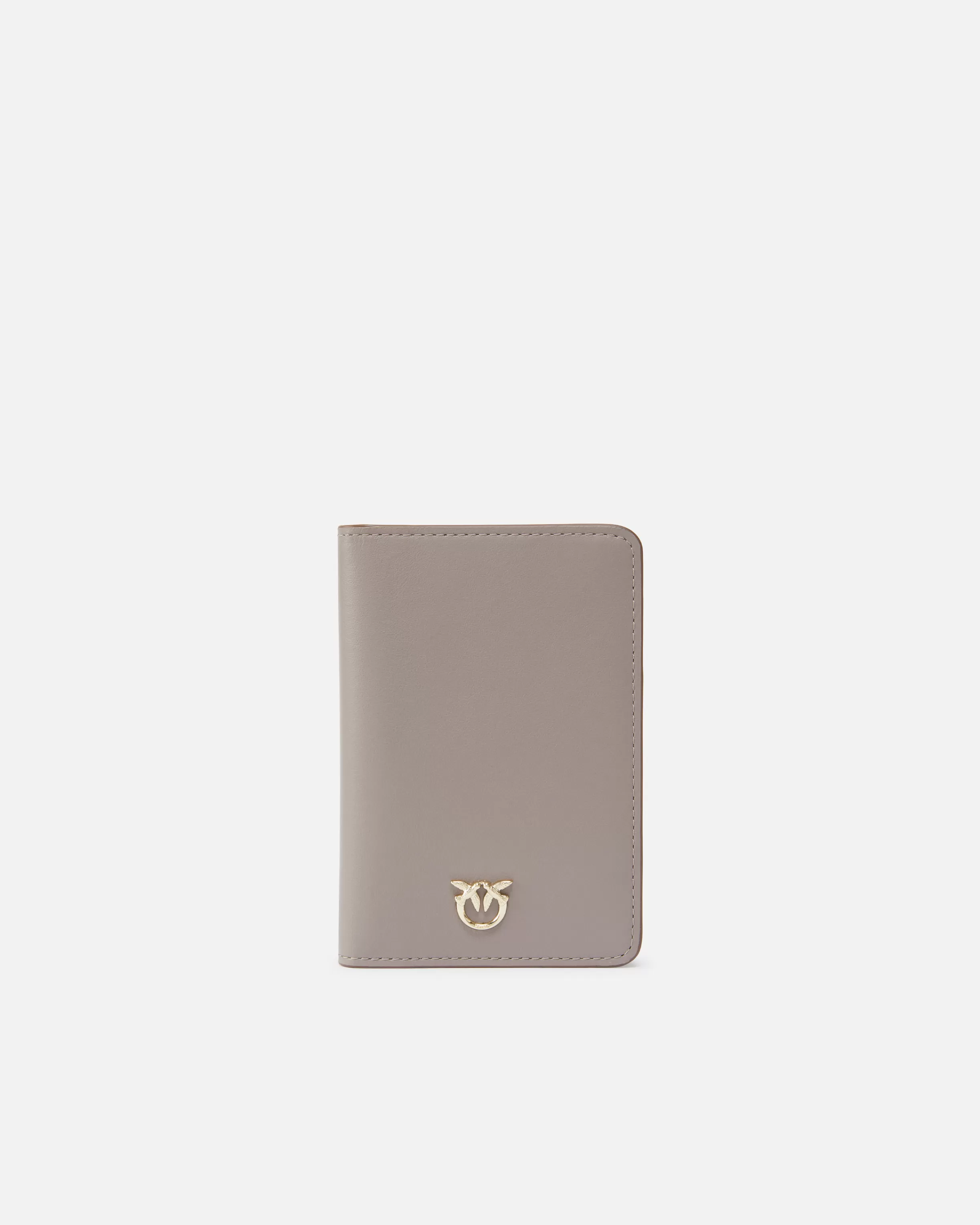 PINKO Smooth leather passport holder Galleria.