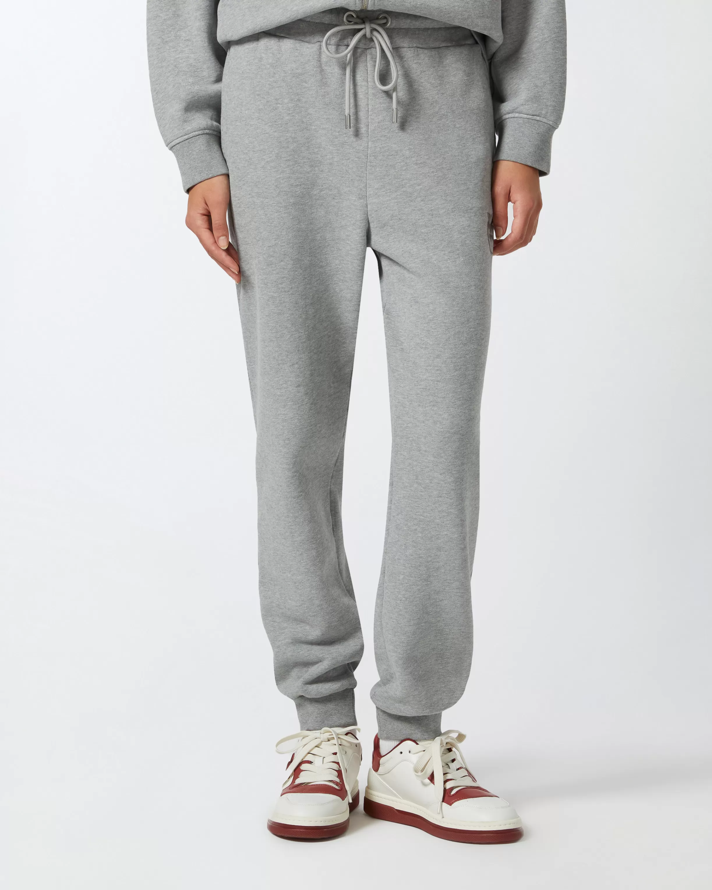 PINKO Sporty joggers with Love Birds embroidery