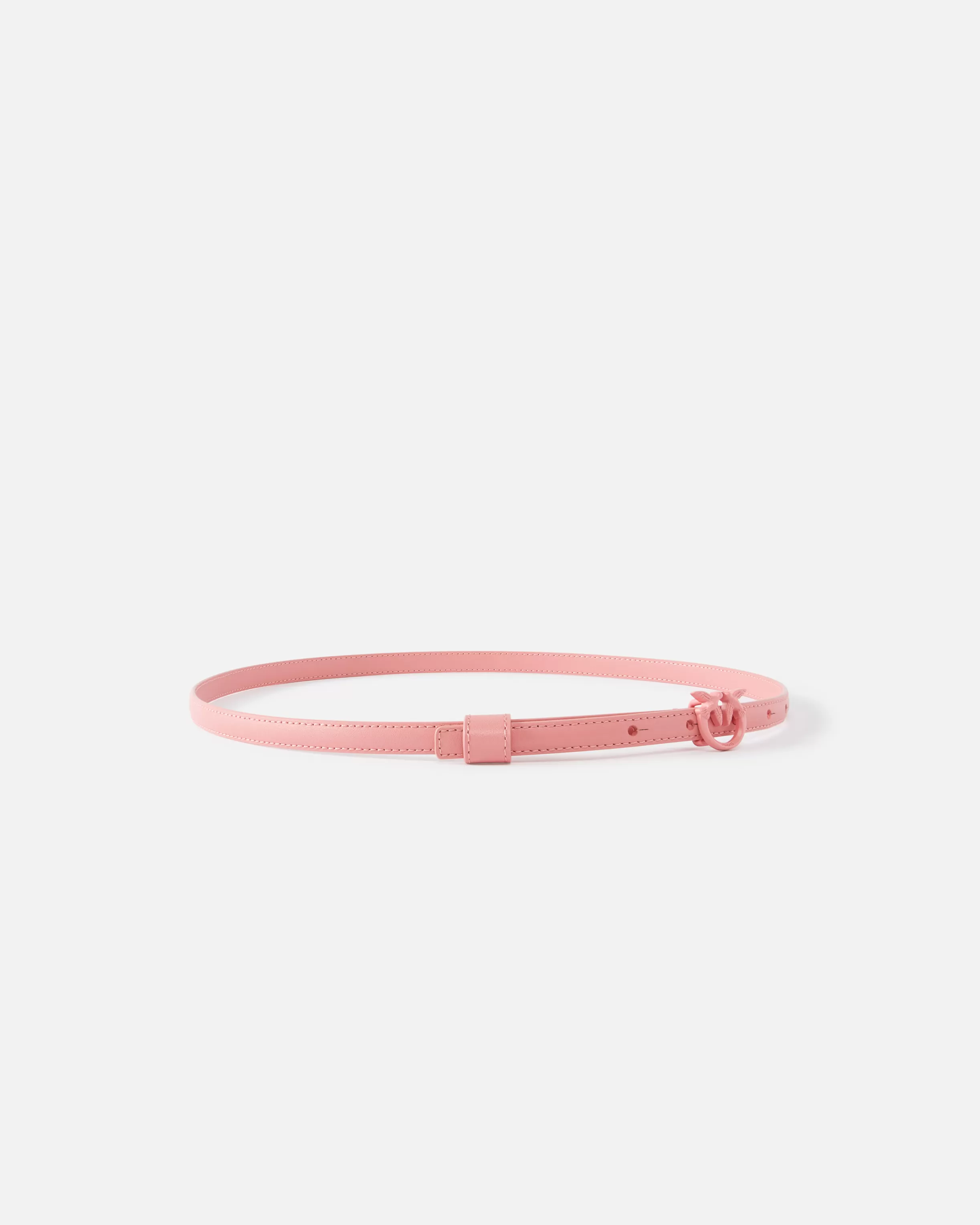 PINKO Super-thin colour-block Love Birds belt 1cm