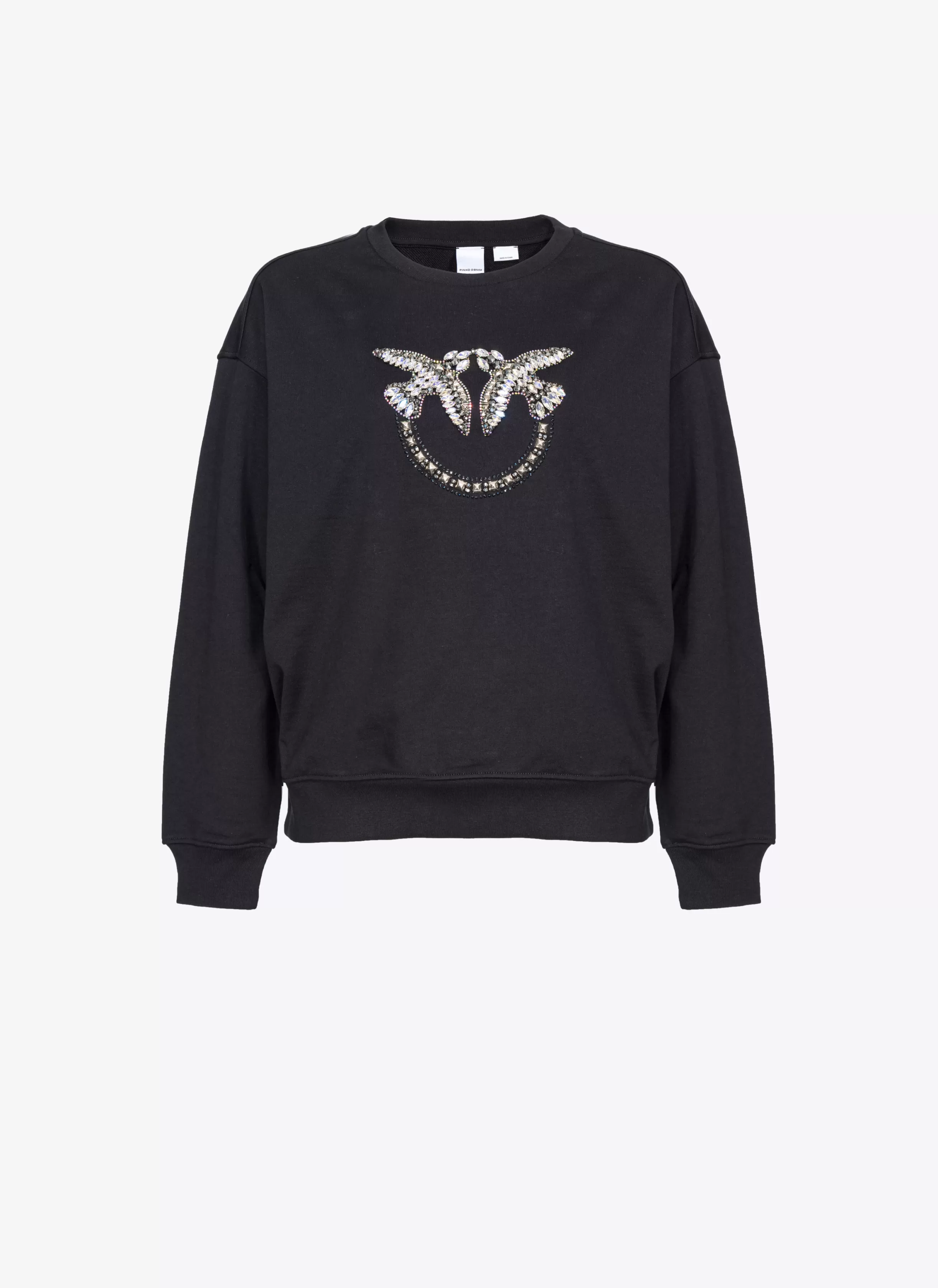 PINKO Sweatshirt with Love Birds embroidery