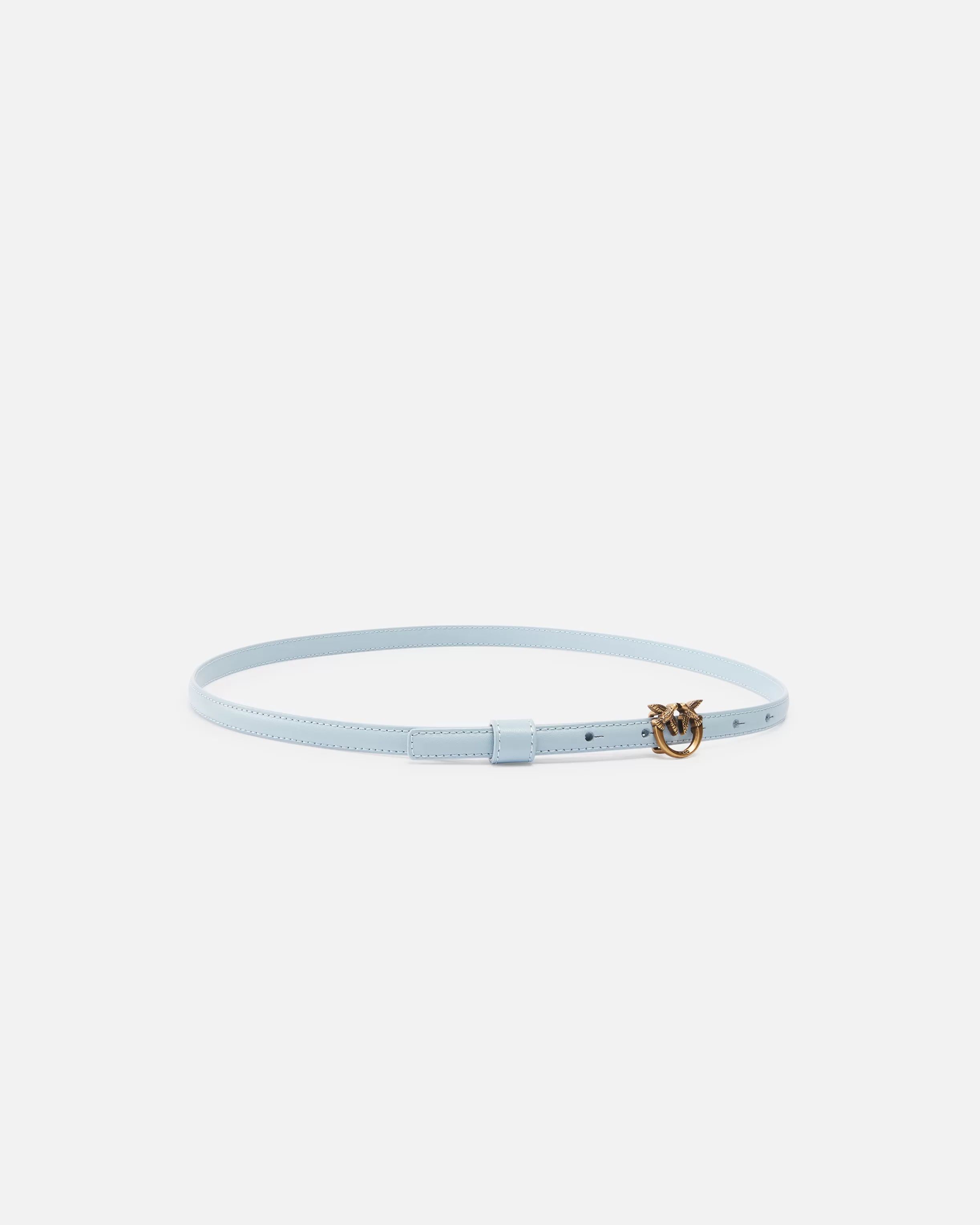 PINKO Thin belt with Love Birds buckle, 1cm