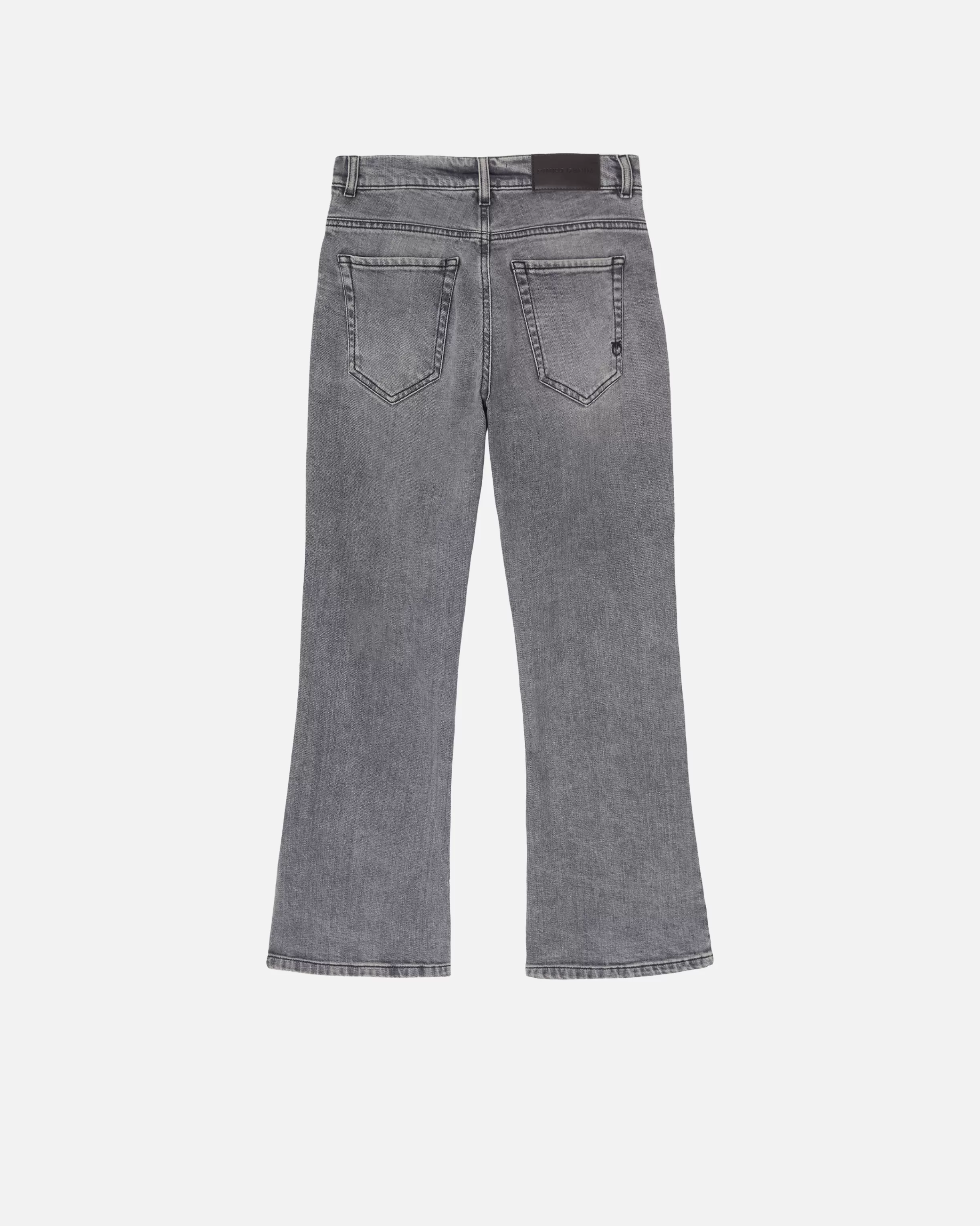 PINKO Vintage grey bootcut jeans