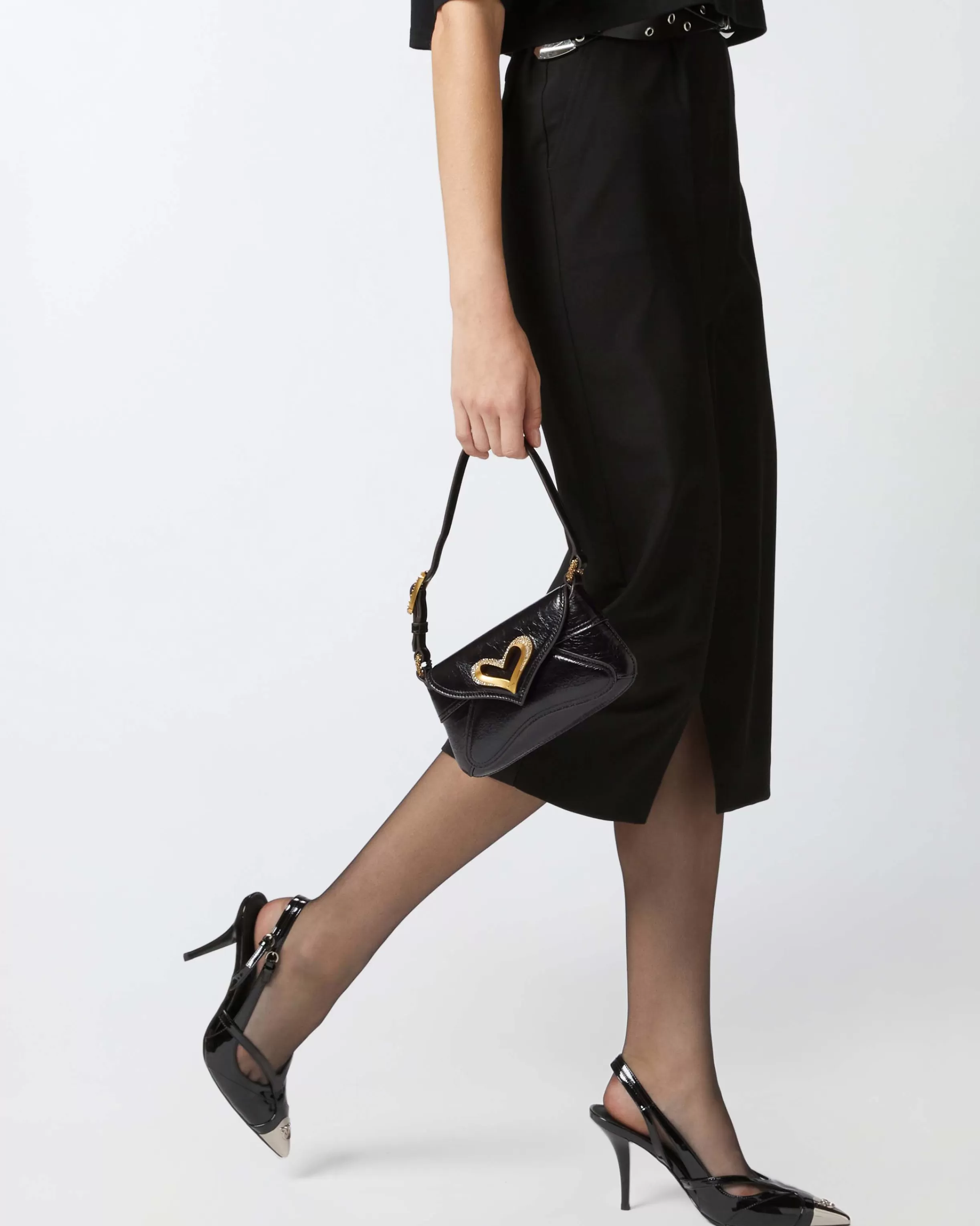 PINKO Vintage leather 520 baby shoulder bag