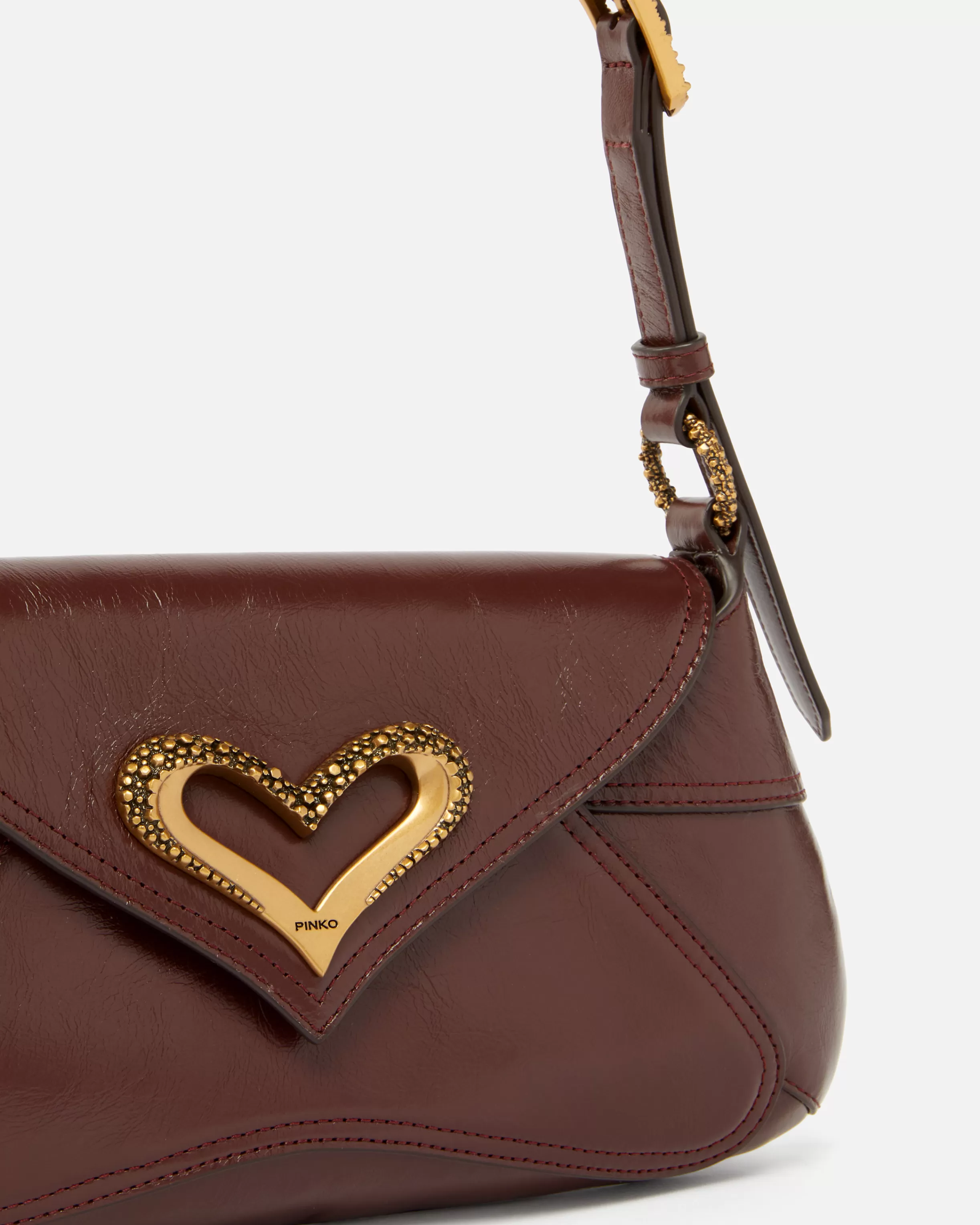 PINKO Vintage leather 520 shoulder bag