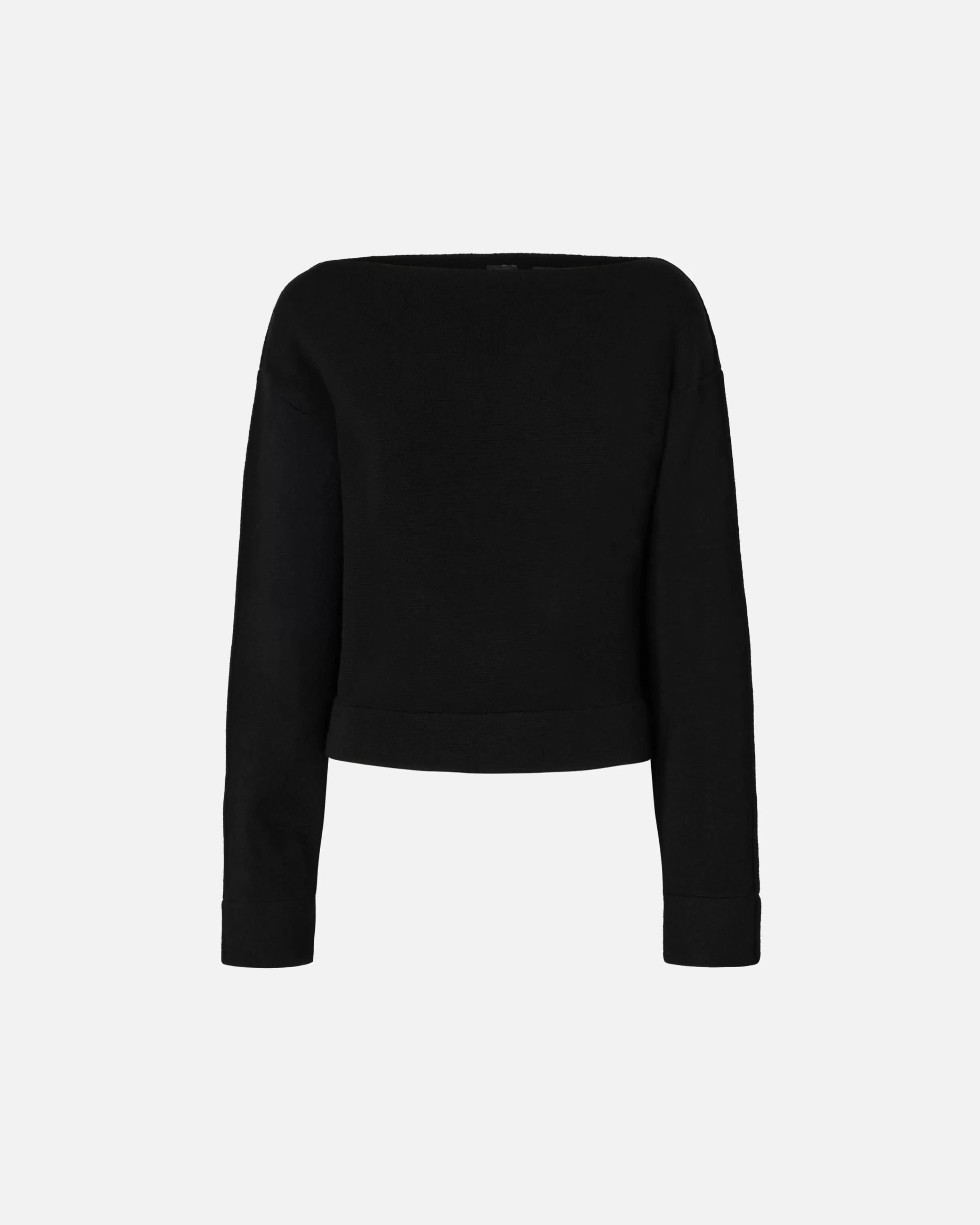 PINKO Wool sweater with boat neckline