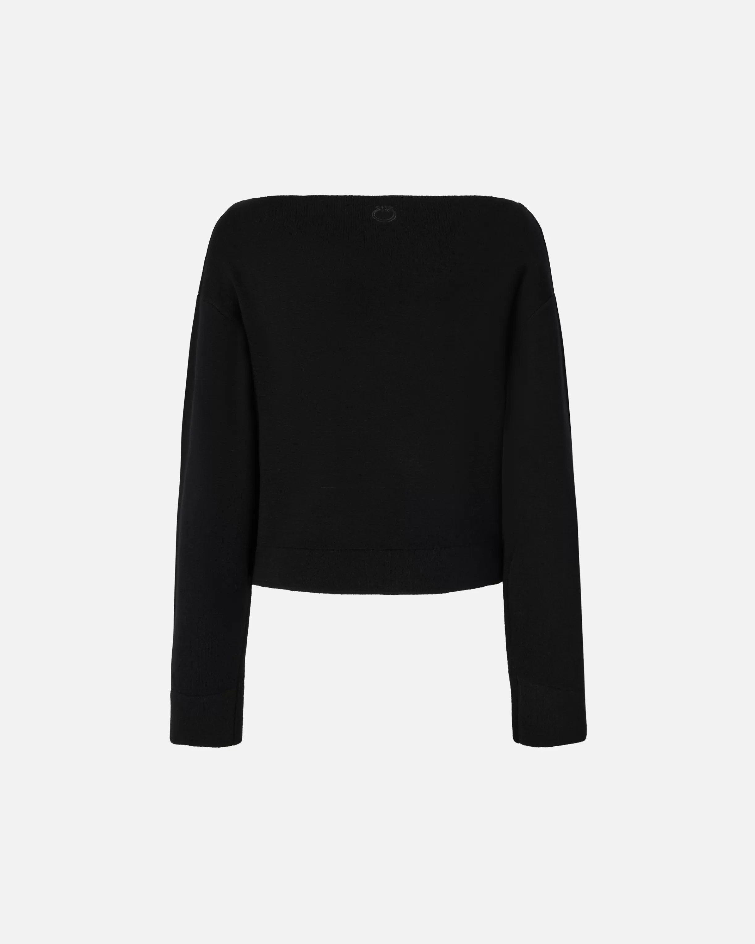 PINKO Wool sweater with boat neckline