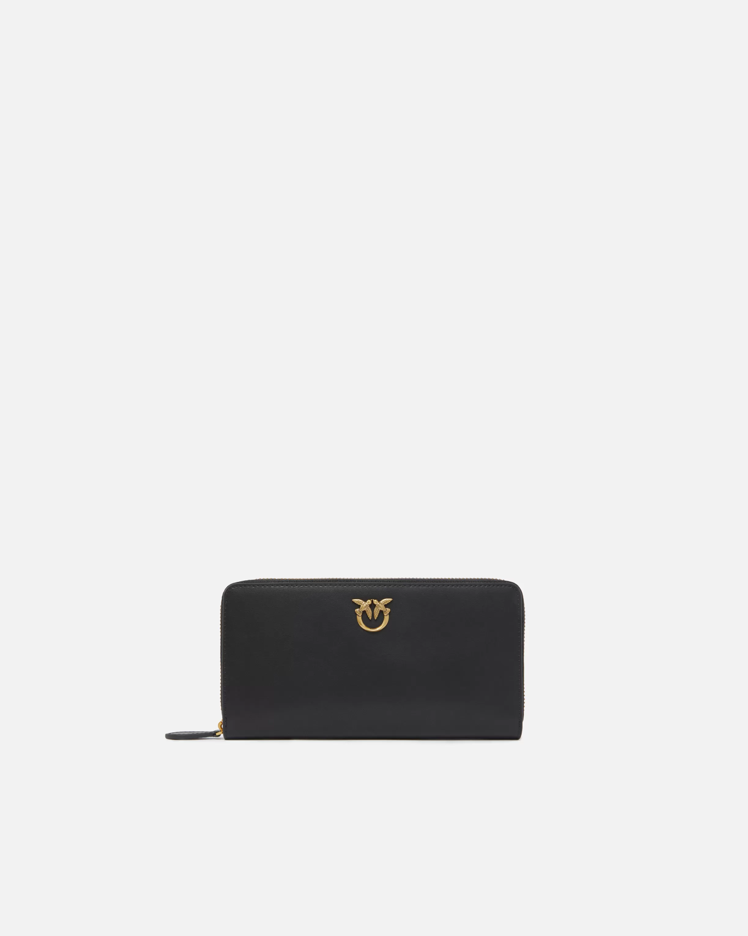 PINKO Zip-around leather purse