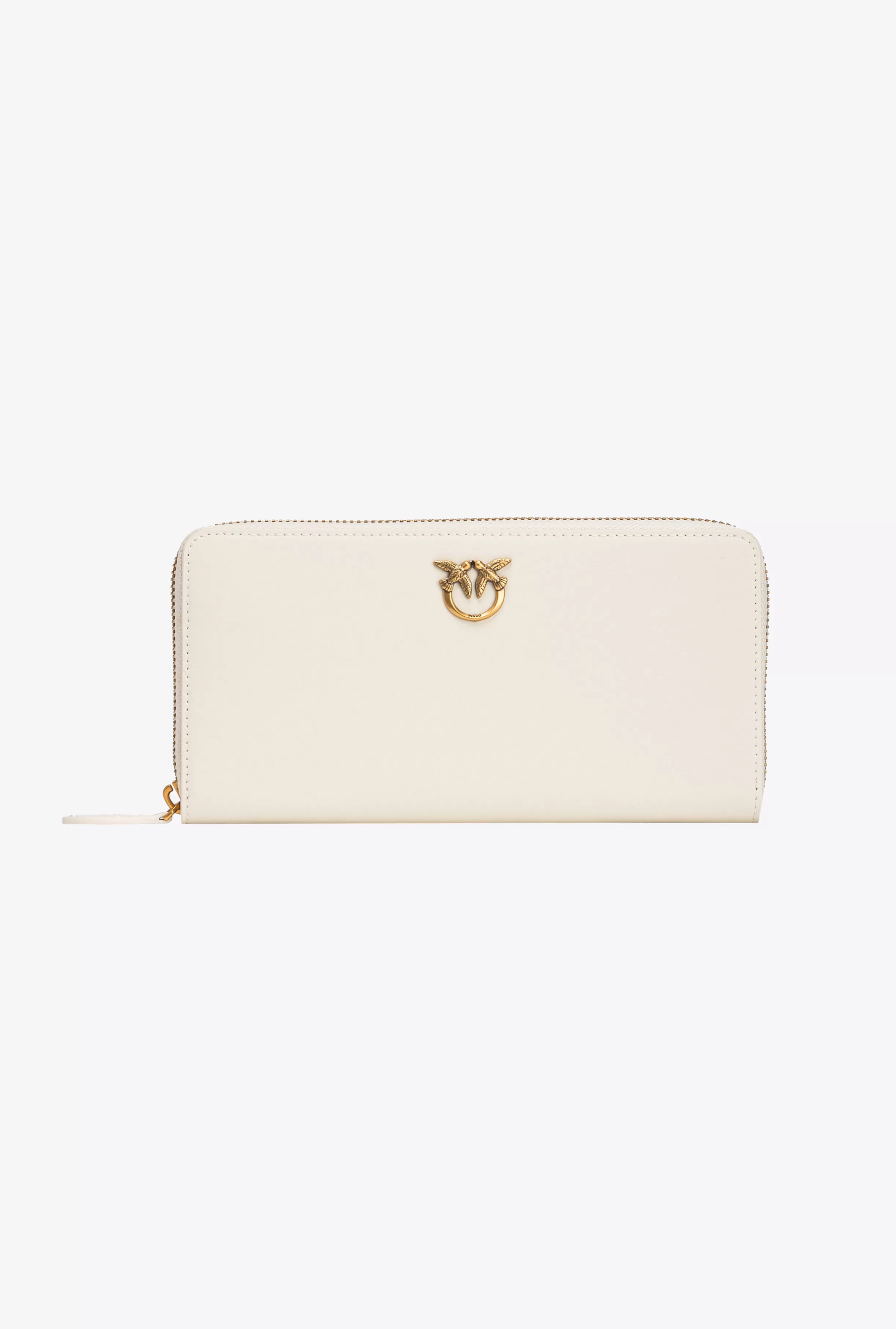 PINKO Zip-around leather purse