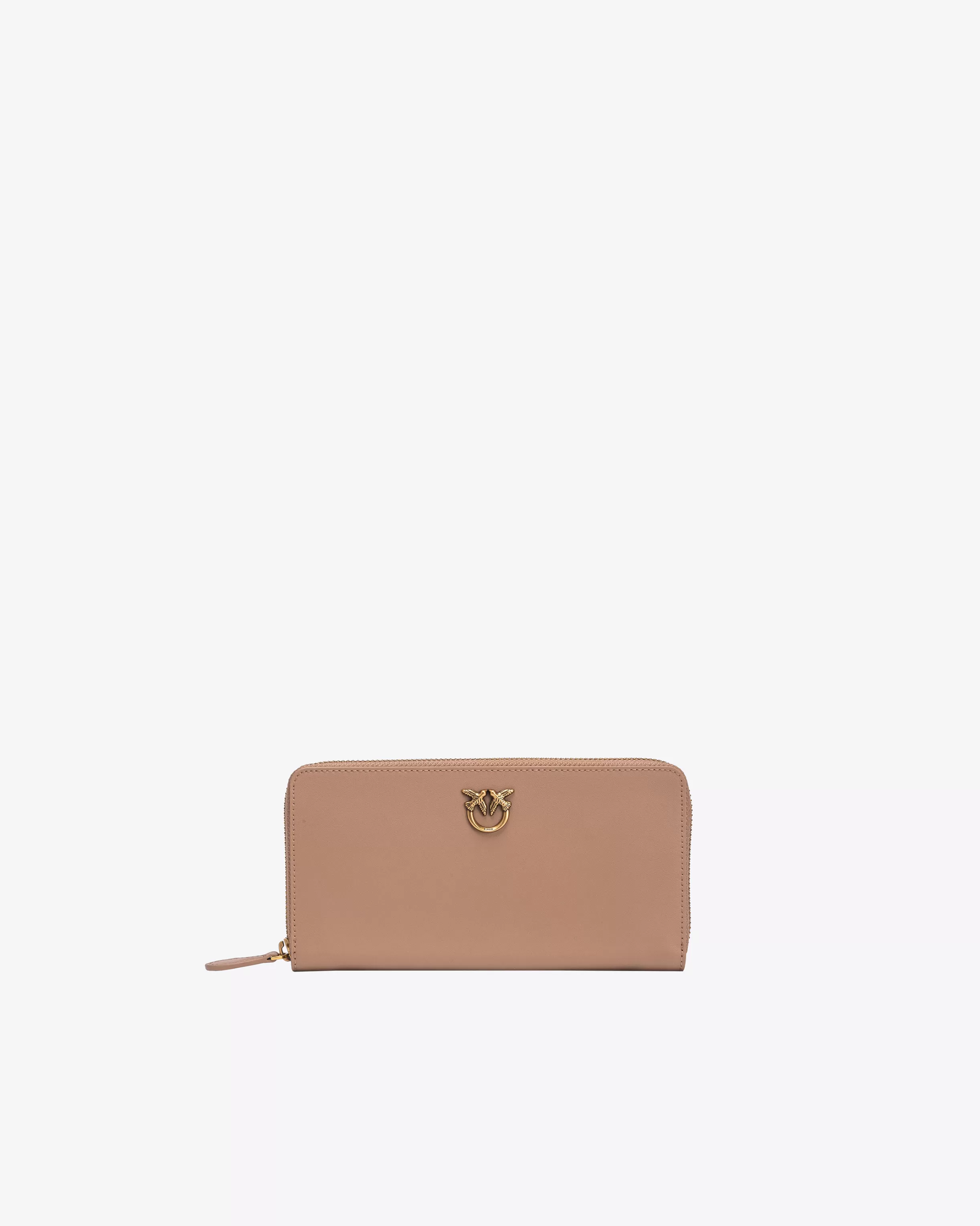 PINKO Zip-around leather purse