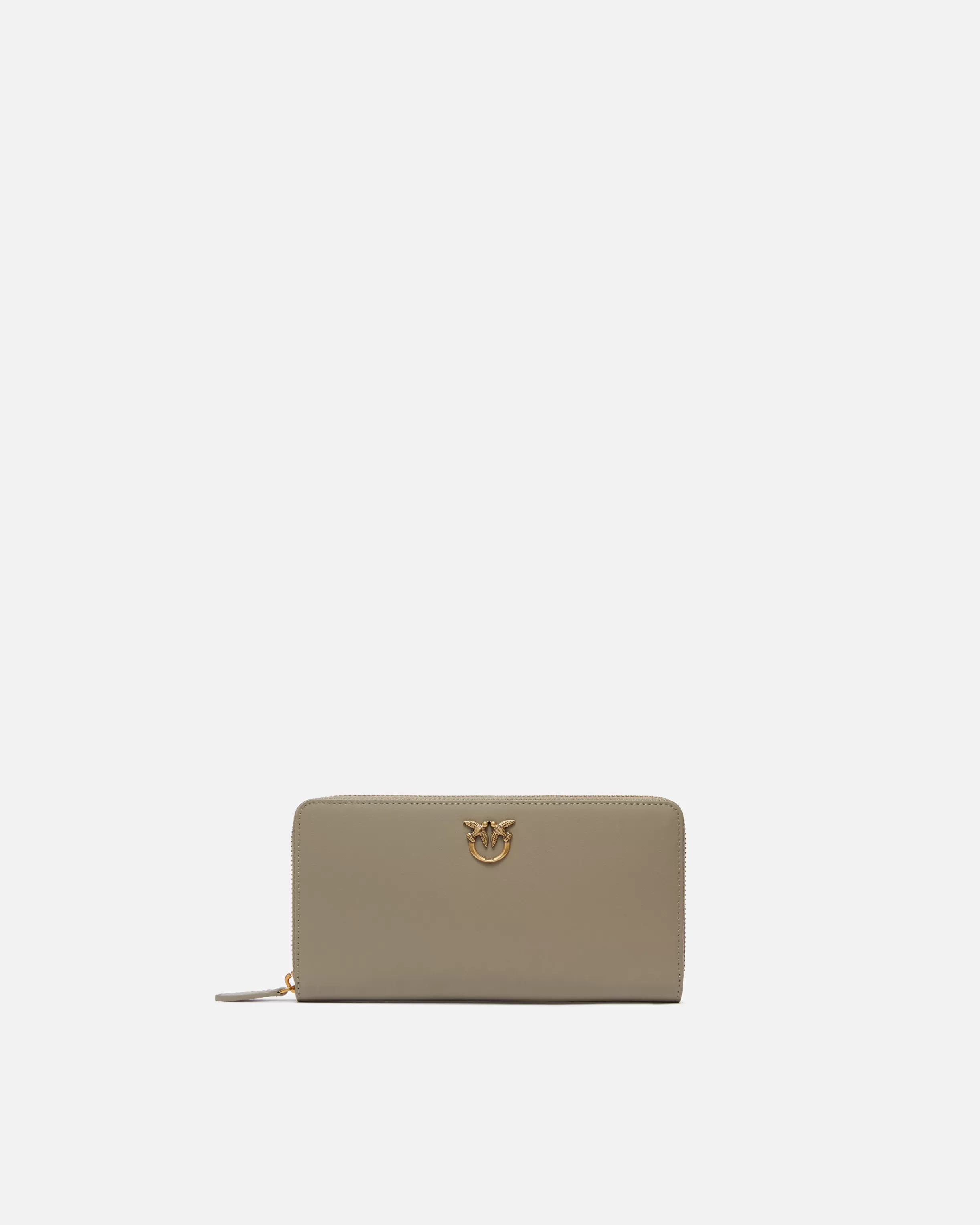 PINKO Zip-around leather purse